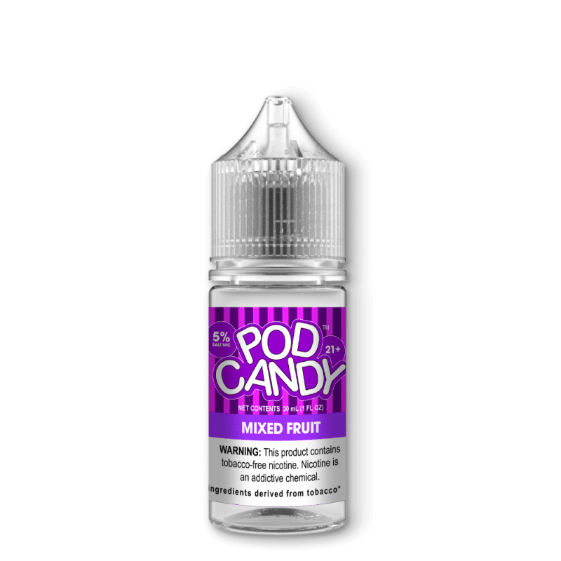 pod candy juice 50mg pod candy mixed fruit 30ml tf nic salt vape juice 31647079956591