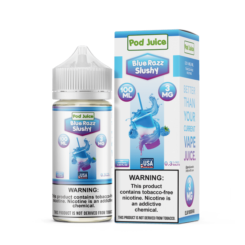 pod juice juice pod juice freeze blue razz slushy tf 100ml vape juice 30993573970031