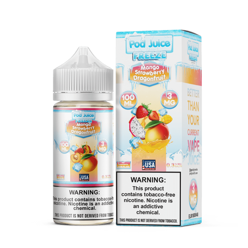 pod juice juice pod juice freeze mango strawberry dragonfruit tf 100ml vape juice 30993716969583