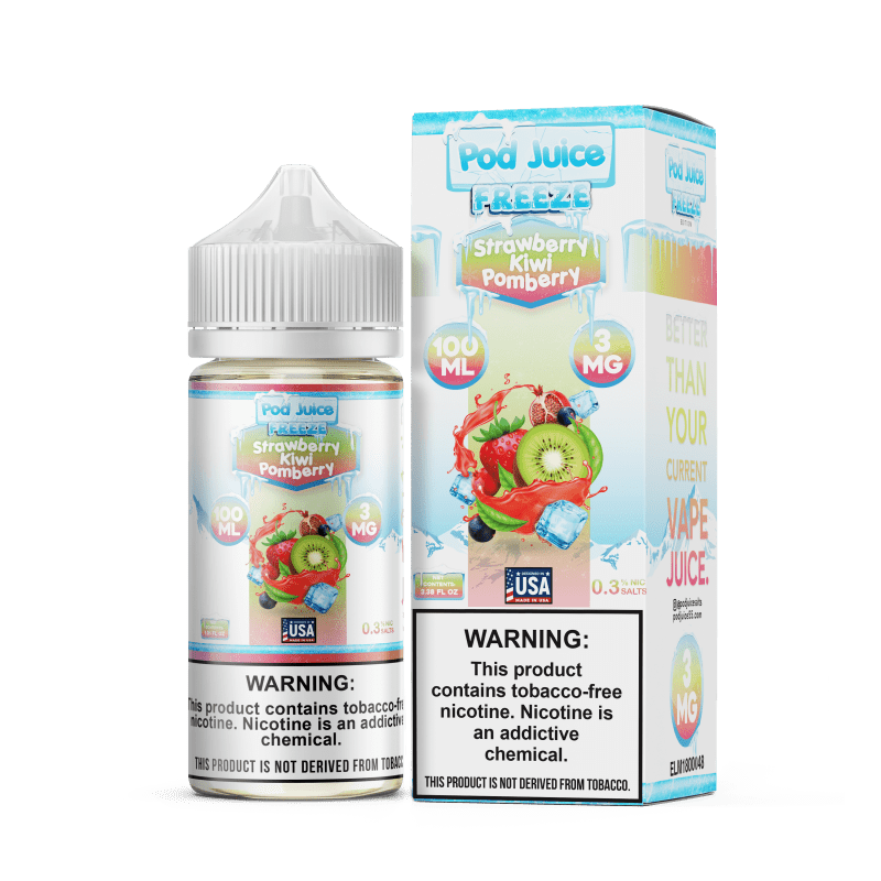 pod juice juice pod juice freeze strawberry kiwi pomberry tf 100ml vape juice 30993767301231