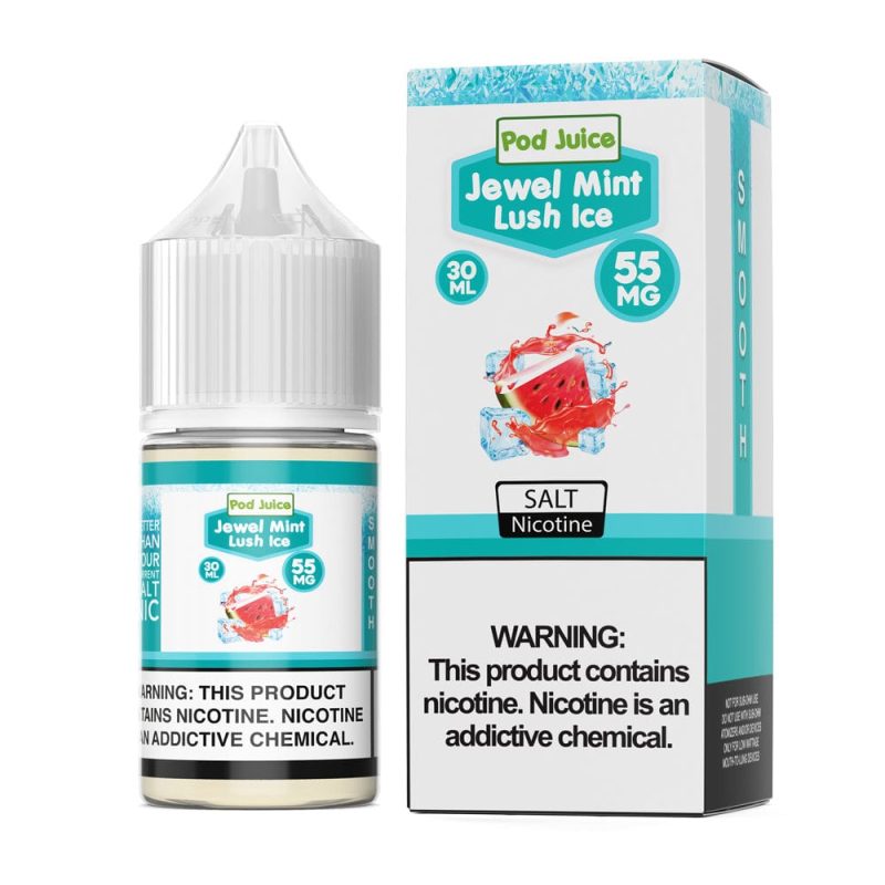 pod juice juice pod juice jewel lush ice 30ml nic salt vape juice 14930559238255