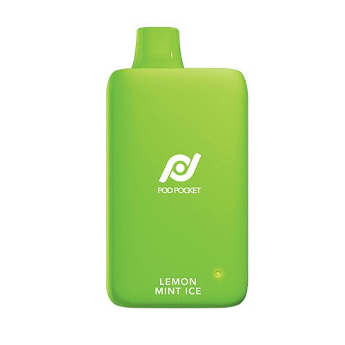 Pod Juice Disposable Vape Lemon Mint Ice Pod Juice Pod Pocket Disposable Vape (5%, 7500 Puffs)