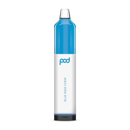 Pod Juice Disposable Vape Blue Razz Chew Pod Mesh 5500 Disposable Vape