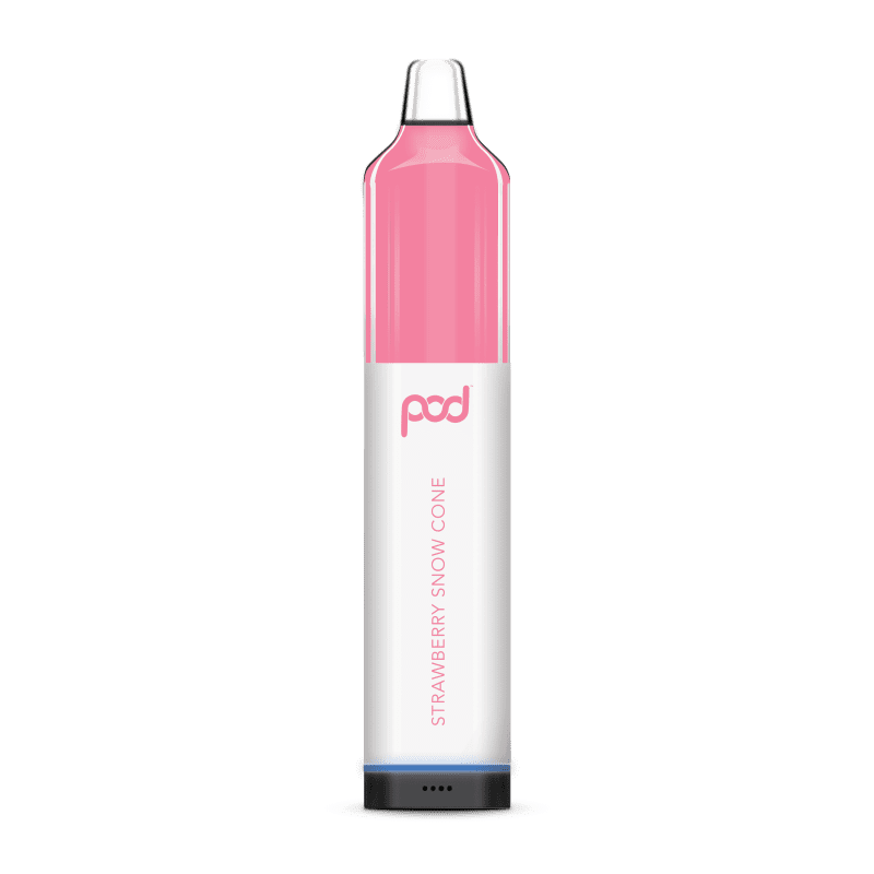 Pod Juice Disposable Vape Strawberry Snow Cone Pod Mesh 5500 Disposable Vape