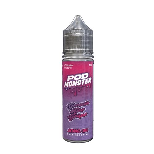 Monster Vape Labs Juice 20MG Pod Monster Salts Groovin Aloe Grape Synthetic Vape Juice 60ml