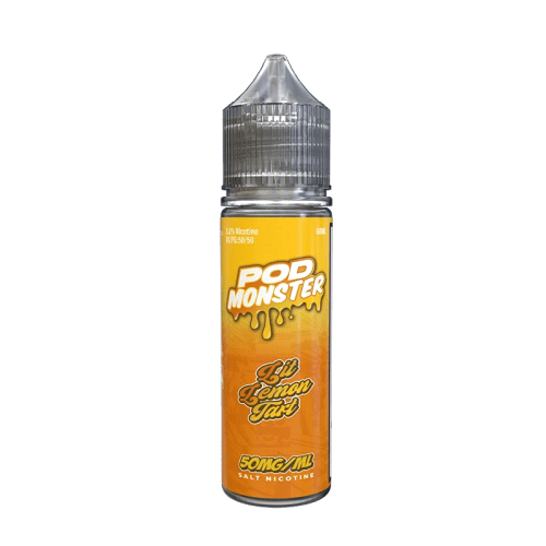 Monster Vape Labs Juice 50MG Pod Monster Salts Lit Lemon Tart Synthetic Vape Juice 60ml