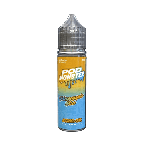 Monster Vape Labs Juice 20MG Pod Monster Salts Pineapple Ice Synthetic Vape Juice 60ml