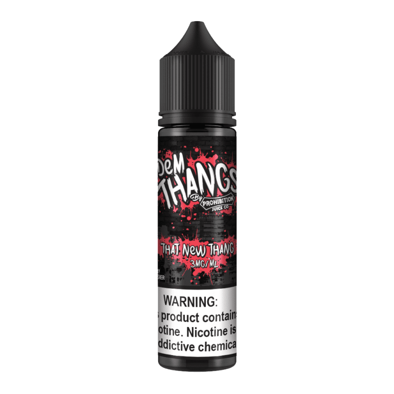 prohibition juice co juice dem thangs that new thang 60ml vape juice 30686466474095