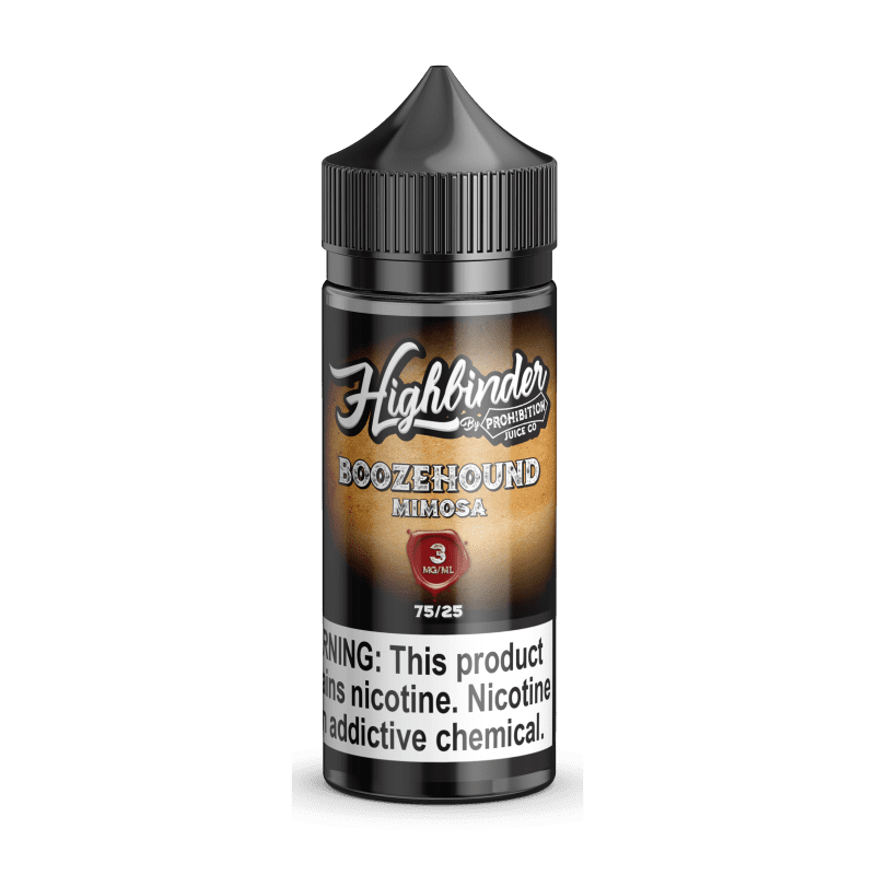 prohibition juice co juice highbinder boozehound 100ml vape juice 30686253351023