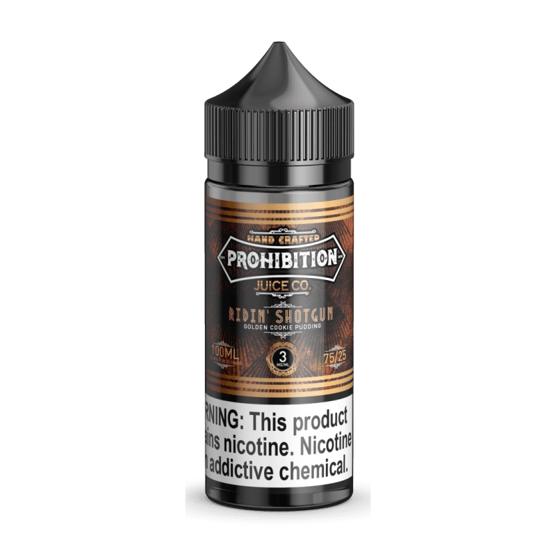 prohibition juice co juice prohibition juice co ridin shotgun 100ml vape juice 30685861707887