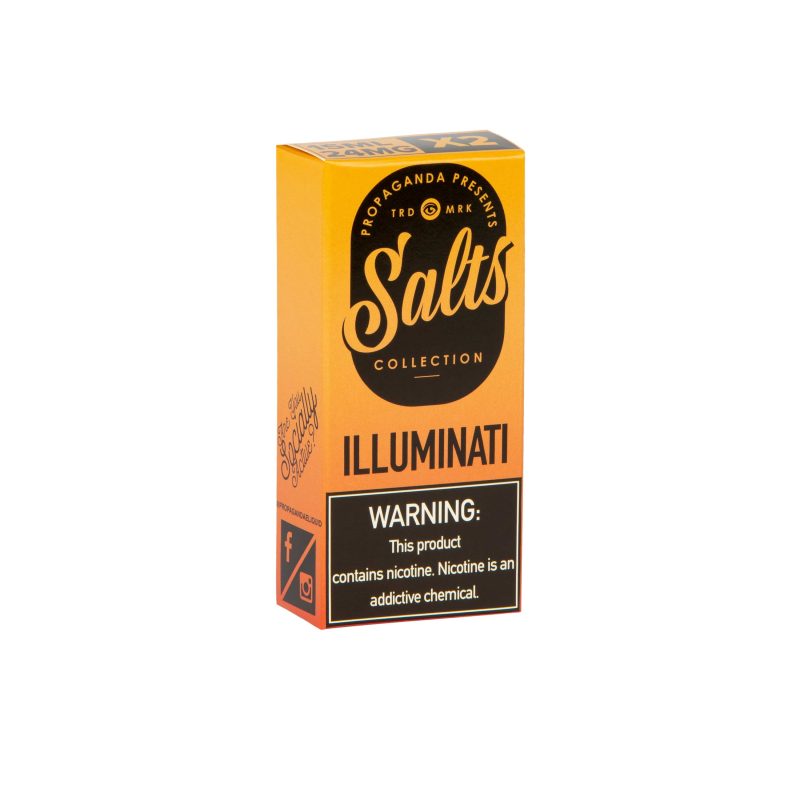 propaganda juice propaganda salts illuminati 30ml nic salt vape juice 31913853845615