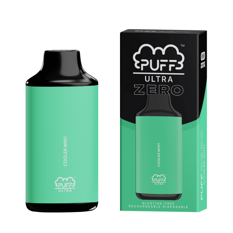 Puff Bar Disposable Vape Cooler Mint Puff Bar Ultra Zero 8000 Disposable Vape (0%, 8000 Puffs)