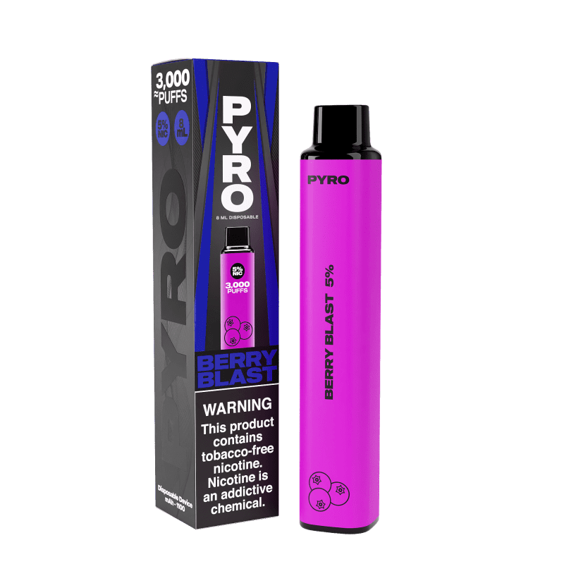 PYRO Disposable Vape Berry Blast PYRO 3000 Disposable Vape (5%, 3000 Puffs)