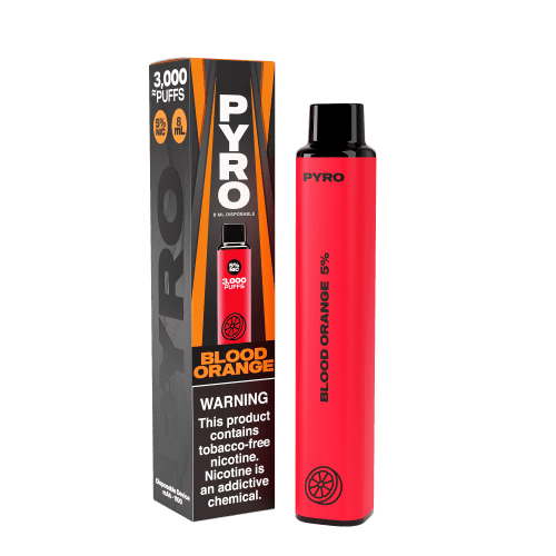 PYRO Disposable Vape Blood Orange PYRO 3000 Disposable Vape (5%, 3000 Puffs)