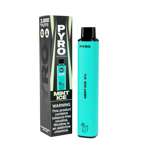 PYRO Disposable Vape Mint Ice PYRO 3000 Disposable Vape (5%, 3000 Puffs)