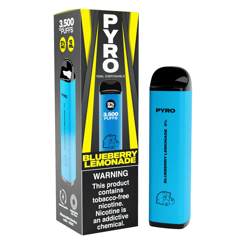 PYRO Disposable Vape Blueberry Lemonade PYRO 3500 Disposable Vape