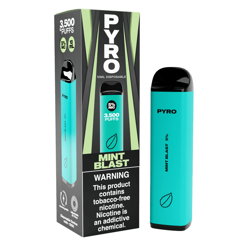 PYRO Disposable Vape Mint Blast PYRO 3500 Disposable Vape