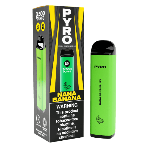 PYRO Disposable Vape Nana Banana PYRO 3500 Disposable Vape