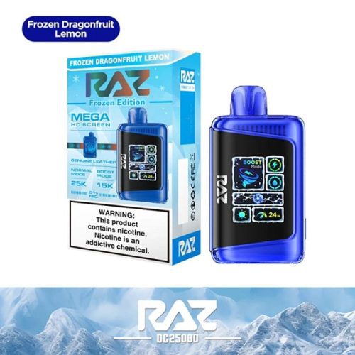 RAZ Disposable Vape Frozen Dragonfruit Lemon RAZ DC25000 Disposable Vape (5%, 25000 Puffs)