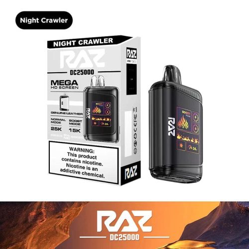 RAZ DC25000 Disposable Vape Night Crawler Flavor