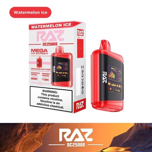 RAZ DC25000 Disposable Vape Watermelon Ice Flavor