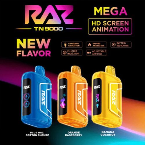 raz disposable vape raz tn9000 disposable vape 5 9000 puffs 34589089464431