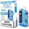 RAZ Disposable Vape Blue Raz Ice RAZ TN9000 Zero Nicotine Disposable Vape (0%, 9000 Puffs)