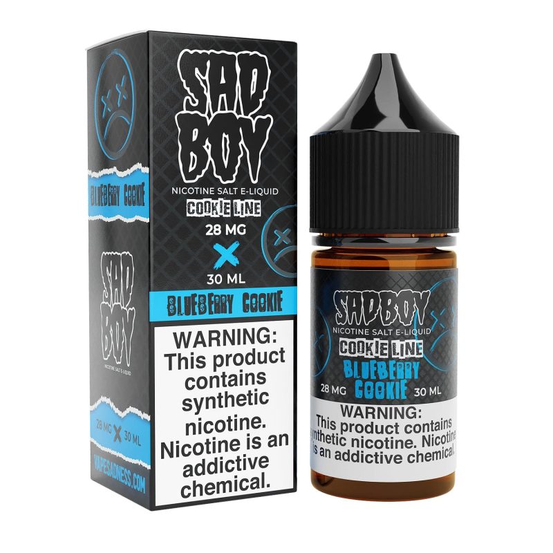 sadboy juice sadboy blueberry cookie 30ml tf nic salt vape juice 32161453211759