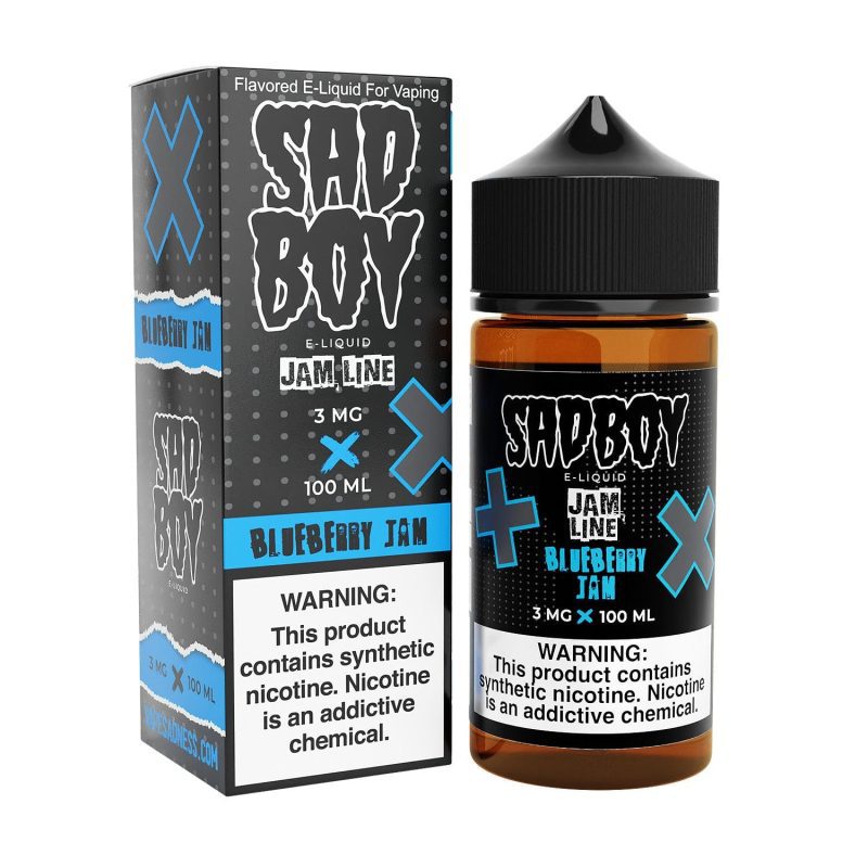 sadboy juice sadboy blueberry jam cookie 100ml vape juice 32161456750703