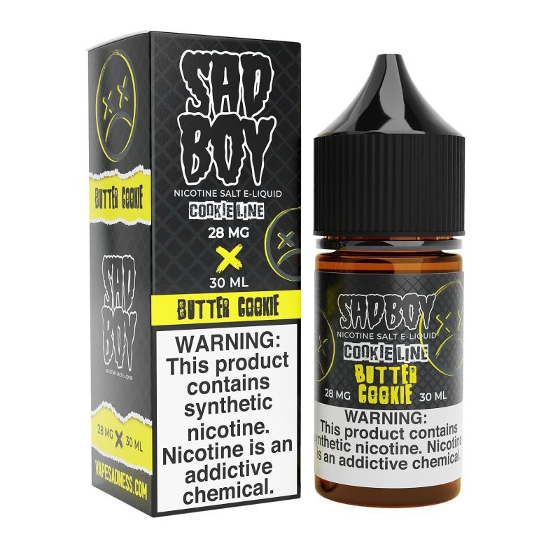 sadboy juice sadboy butter cookie 30ml tf nic salt vape juice 32161453342831