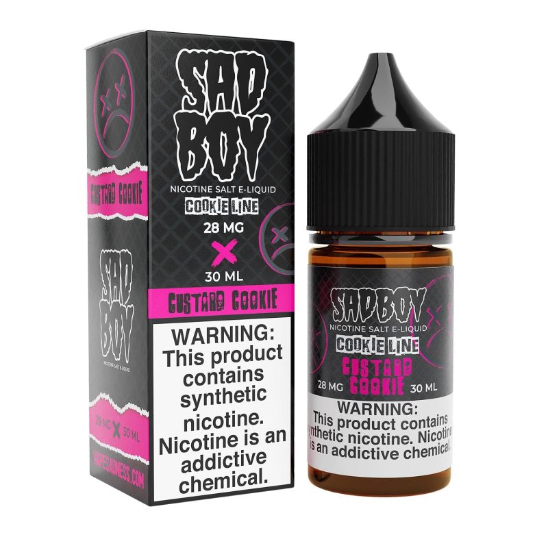 sadboy juice sadboy custard cookie 30ml tf nic salt vape juice 32161453539439