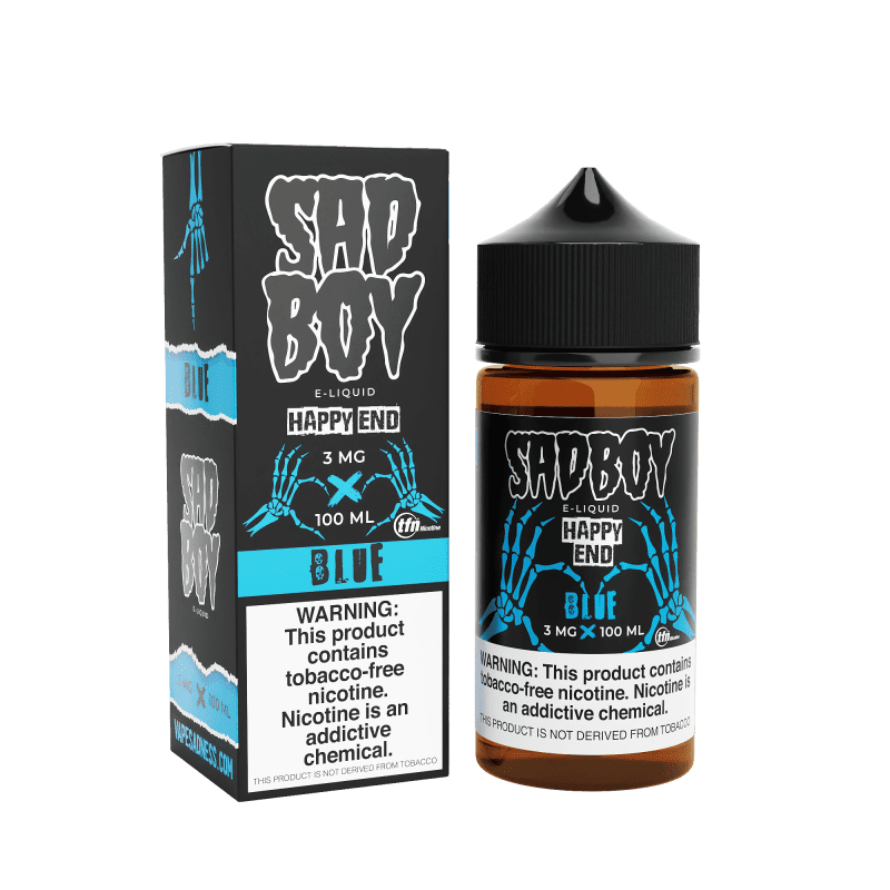 sadboy juice sadboy happy end blue 100ml vape juice 30870285320303