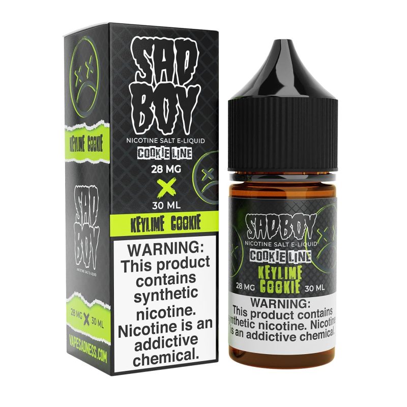 sadboy juice sadboy key lime cookie 30ml tf nic salt vape juice 32161453604975