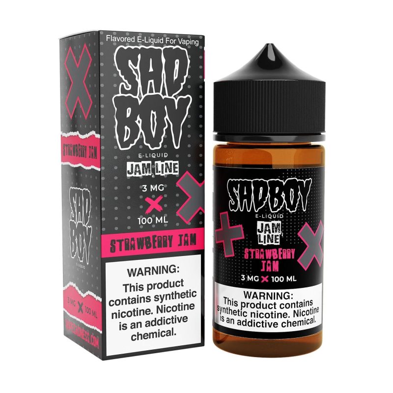 sadboy juice sadboy lemon jam cookie 100ml tf vape juice 32161456914543