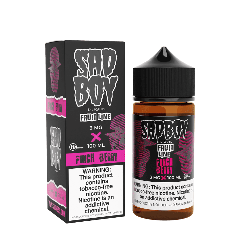 sadboy juice sadboy punch berry 100ml vape juice 30870288564335