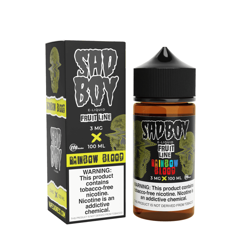 sadboy juice sadboy rainbow blood 100ml vape juice 30870287450223