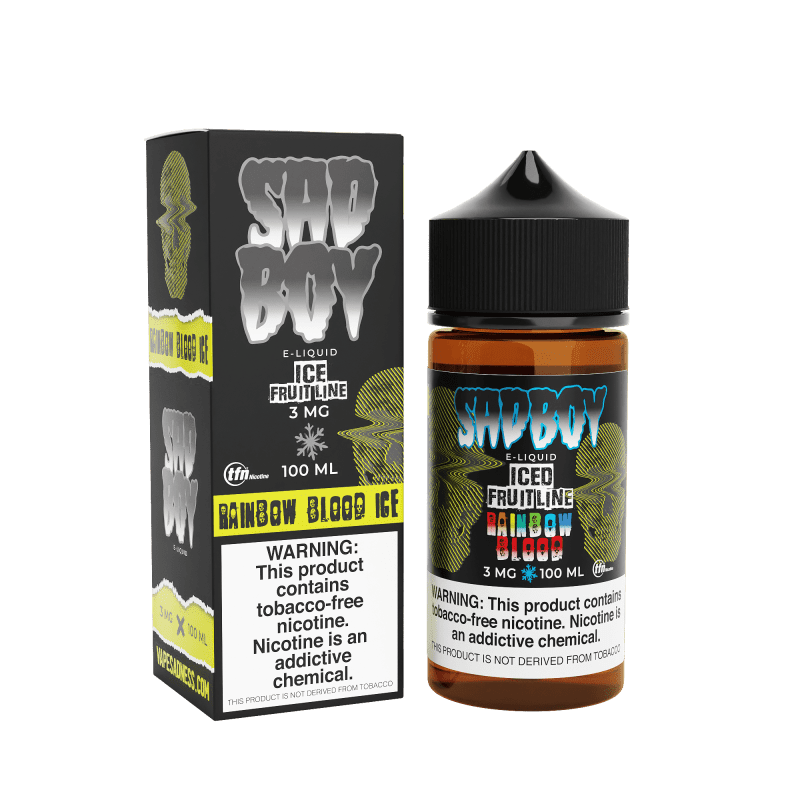 sadboy juice sadboy rainbow blood ice 100ml vape juice 30870289580143