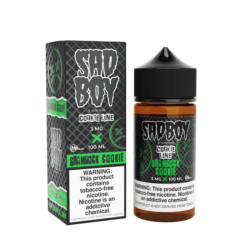 sadboy juice sadboy shamrock cookie 100ml vape juice 30870292430959