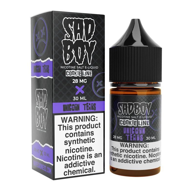 sadboy juice sadboy unicorn tears 30ml tf nic salt vape juice 32161456324719