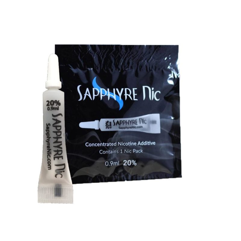 sapphyre nic nicotine additive liquid nicotine additive 1ml sapphyre nic 30871203846