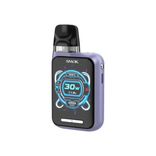 SMOK Pod System Purple and 7-color SMOK Novo GT Box 30W Pod Kit