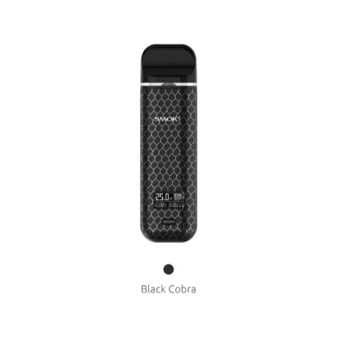 SMOK Pod System Black Cobra Novo X 25W Pod System - Smok