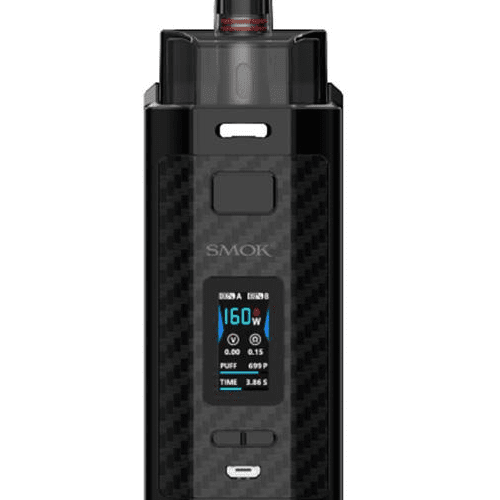 SMOK Pod System Limited Edition Black Carbon Fiber SMOK RPM160 160W Pod Mod Kit