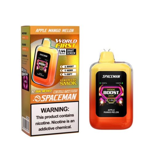 SMOK Spaceman Nebula 25K Plus Disposable Vape Apple Mango Melon Flavor