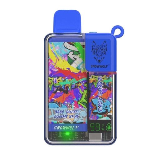 SnowWolf Disposable Vape Gummy Bear SnowWolf Easy Smart EA9000 Disposable Vape (5%, 9000 Puffs)