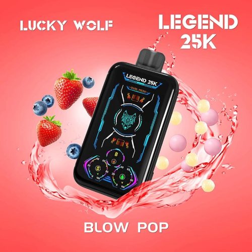 SnowWolf Disposable Vape SnowWolf Lucky Wolf Legend 25K Disposable Vape (5%, 25000 Puffs)