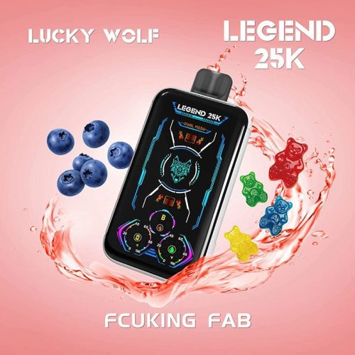 SnowWolf Disposable Vape SnowWolf Lucky Wolf Legend 25K Disposable Vape (5%, 25000 Puffs)