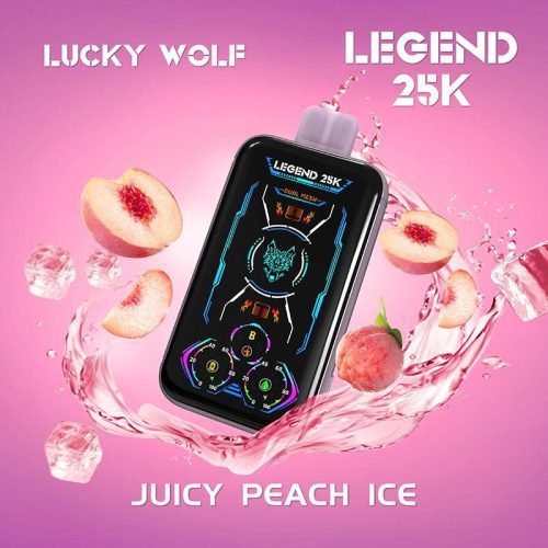 SnowWolf Disposable Vape SnowWolf Lucky Wolf Legend 25K Disposable Vape (5%, 25000 Puffs)