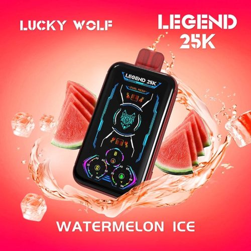 SnowWolf Disposable Vape SnowWolf Lucky Wolf Legend 25K Disposable Vape (5%, 25000 Puffs)