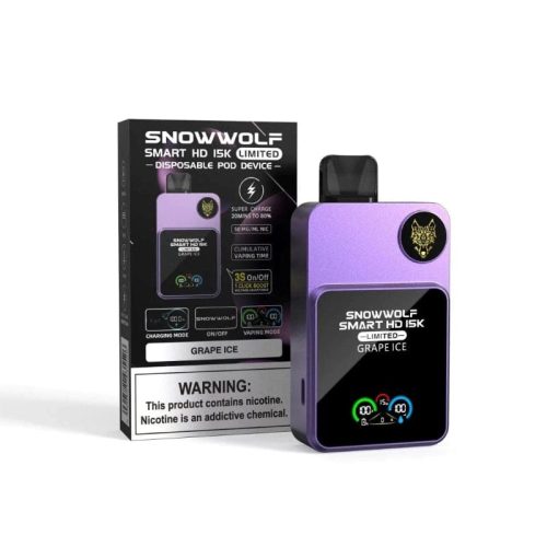 snowwolf snowwolf smart hd 15k disposable vape 5 15000 puffs 33203765706863